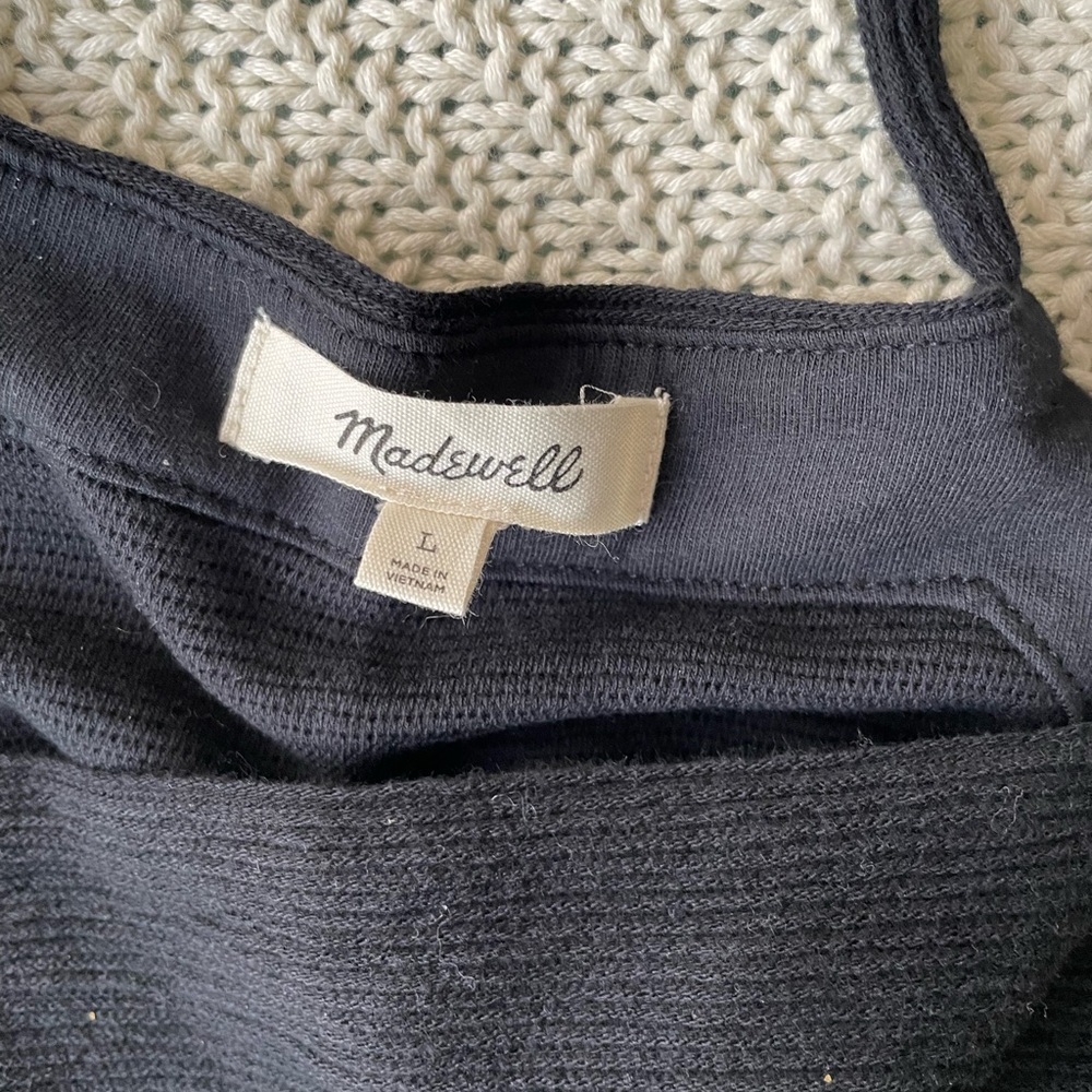 Madewell Black Tie-Strap Camisole - Picture 4 of 7
